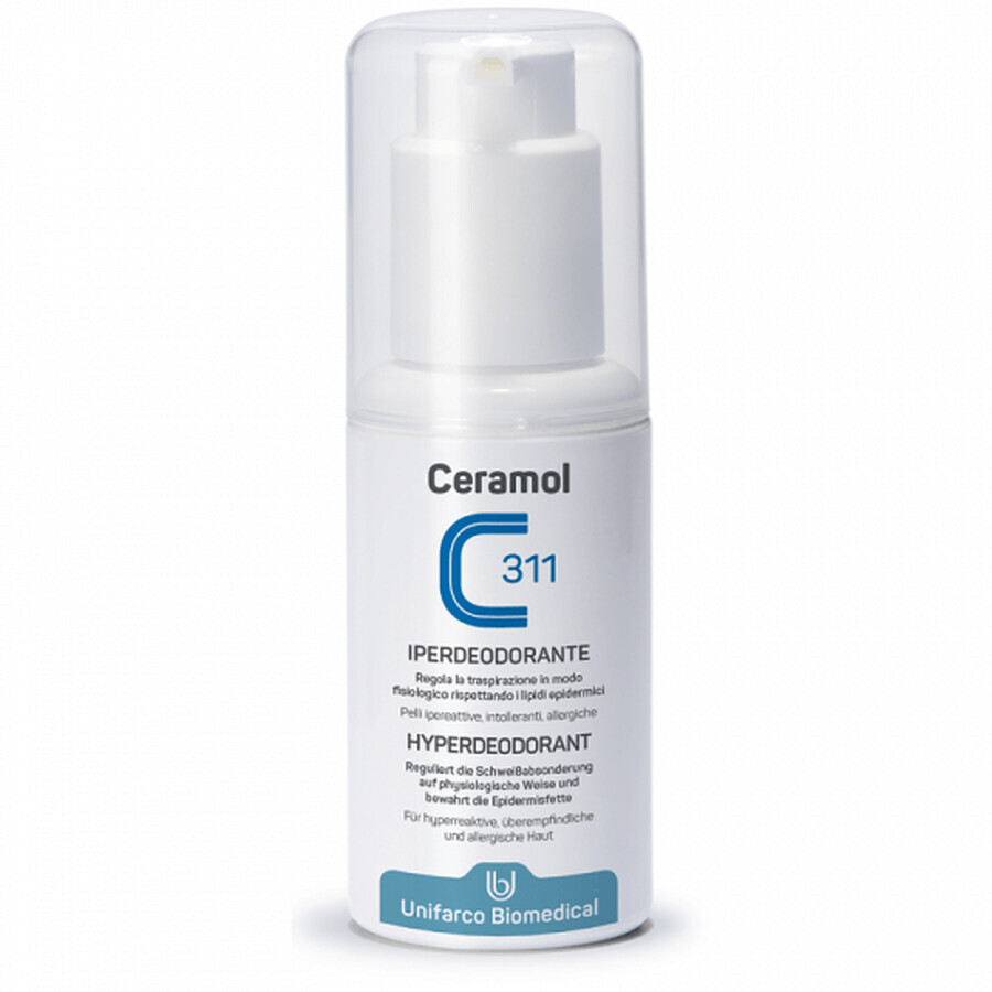 Comprar Desodorante hipoalergénico sin perfume, 75 ml, Ceramol Desodorante hipoalergénico sin perfume, 75 ml, Ceramol