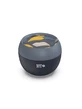 NAVA Food Container Plastic Round We Care in Black 800ml (10-259-002)