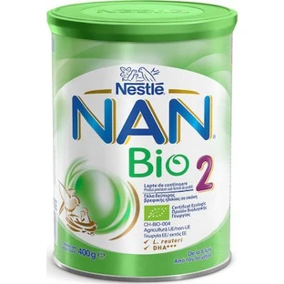 NAN Bio 2-Biologische Milch für den 2. Säugling ab dem 6. Monat, 400gr