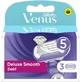 GILLETTE Deluxe Smooth Swirl Ersatzköpfe mit 5 Klingen 3 Stück