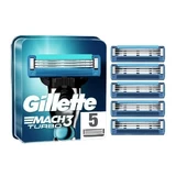 GILLETTE Mach3 Turbo 3D Pièces détachées pour têtes de rasoir 5 pièces