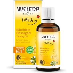 WELEDA Aceite de Masaje de Almendras para el Vientre del Bebé 50ml