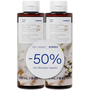 KORRES Gel de Ducha Flor Blanca 250ml (-50% en el segundo producto)