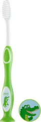 CHICCO Brosse à dents en forme de lait pour enfants de 3 à 6 ans en différentes couleurs - Vert