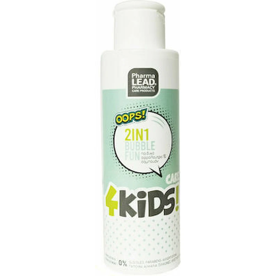 PHARMALEAD 4Kids Bubble Fun 2 In 1 Shower Gel & Shampoo 100ml