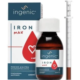 INGENIC Hierro Max-Hierro en forma de solución bebible 100ml