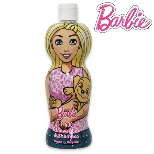 AIR-VAL International Gel douche pour enfants Shampooing & Shampooing Barbie 400ml