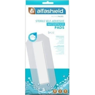 ALFASHIELD Steriele Zelfklevende Waterdichte Pads Waterdichte Steriele Zelfklevende Pads 6x8cm 5 Stuks
