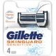 GILLETTE Skinguard Sensitive Têtes de remplacement avec 2 lames et bande lubrifiante pour peau sensible 4 pièces
