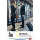 SEGRETA Skywalk Light Lower Knee 16-20 mmHg Black