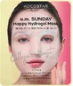 KOCOSTAR Sunday Happy Hydrogel Masker Micro-gat Hydrogel Masker Met Marine Collageen 25g