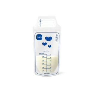 MAM Bolsas de almacenamiento de leche materna 25 unidades