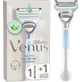 GILLETTE Venus Women's Shaving Machine For Sensitive Skin 1 machine & 1 spare head