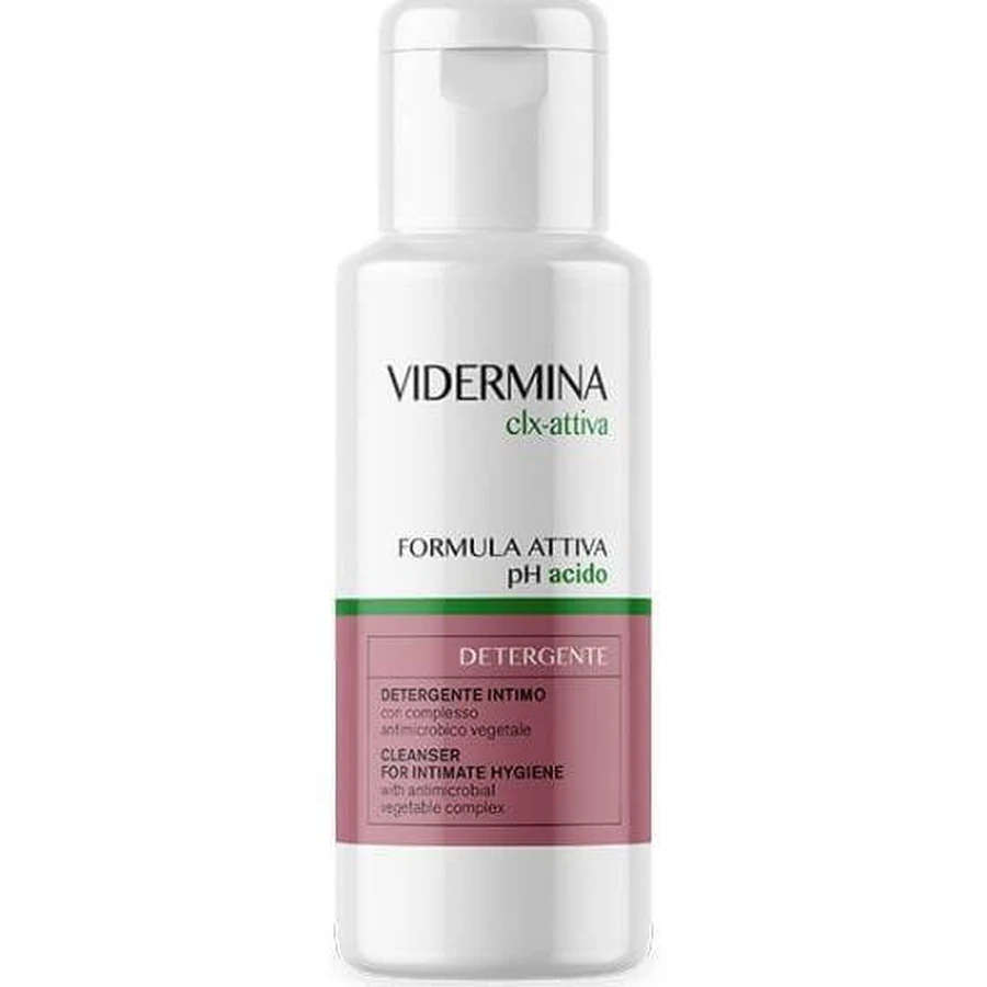 VIDERMINA CLX-Attiva Cleanser Flüssig-Reinigungsmittel für den empfindlichen Bereich, 300ml