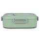 NAVA Recipiente rectangular de acero inoxidable We Care en color verde 800ml (10-262-007)