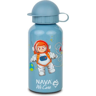 NAVA Aluminum bottle We Care In blue colour 400ml (10-125-011)