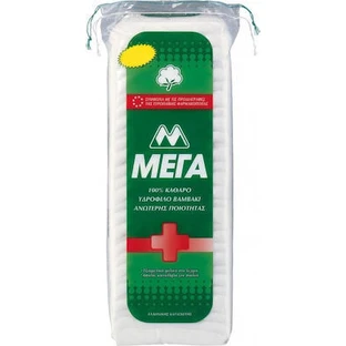 MEGA Coton hydrophile pur de qualité supérieure 100gr