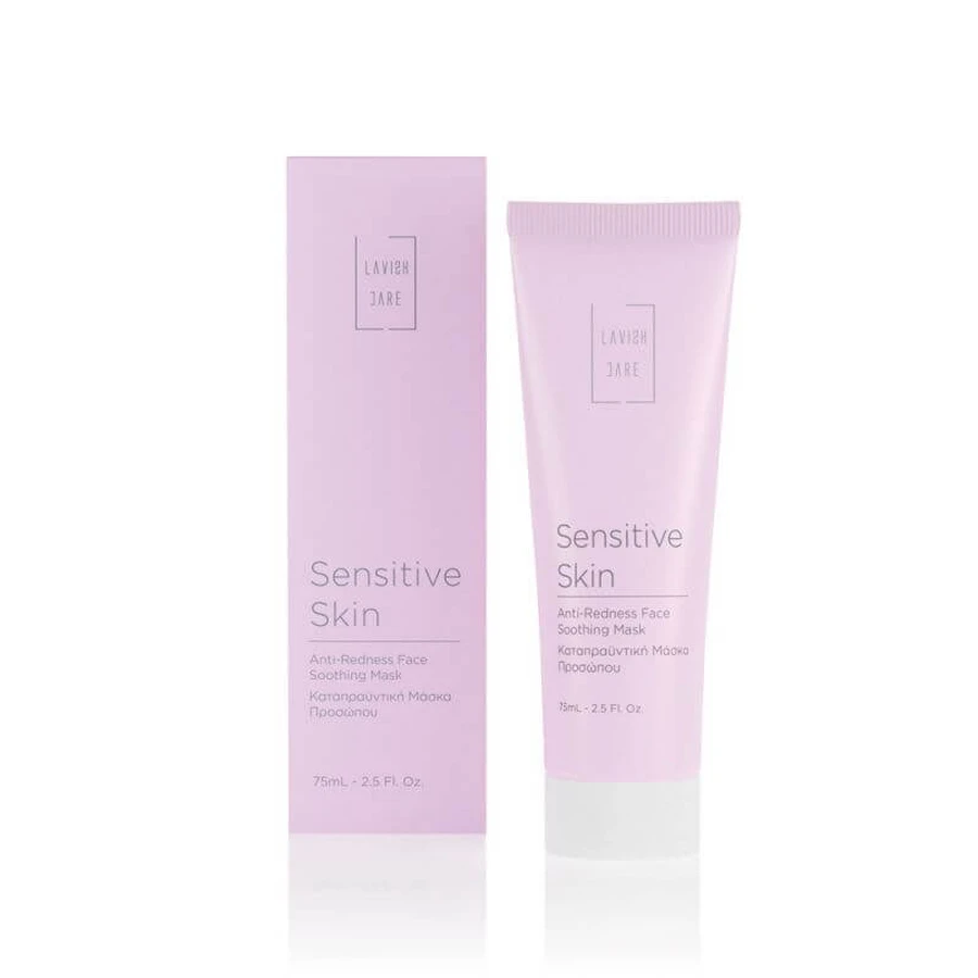 LAVISH CARE Sensitive Skin Anti-Redness Face Soothing Mask for Soothing Sensitive Skin 75ml