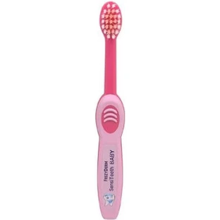 FREZYDERM Sensiteeth Toothbrush Soft Pink Soft Toothbrush For Babies 6-36 Months Pink Color