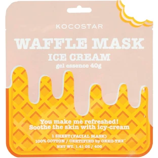 KOCOSTAR Waffle Mask Ice Cream Face Mask For Sensitive Skin 40g