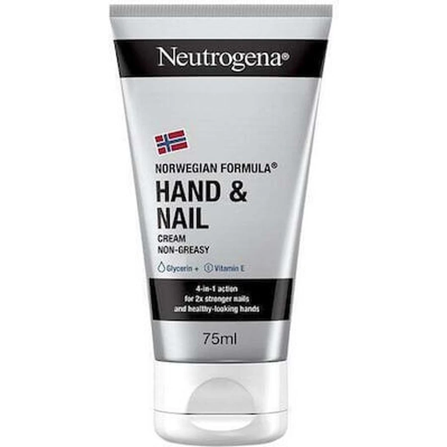 NEUTROGENA Crème pour les mains et les ongles à la glycérine et à la vitamine E Crème pour les mains à la glycérine et à la vitamine E, 75ml