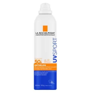 LA ROCHE POSAY Anthelios UV Sport Invisible Refreshing Sunscreen Spray SPF50+ Per le attività sportive Protezione molto alta UVA/UVB 200m