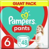 PAMPERS Broek Broek nr. 6 Reuzeverpakking (15+kg) 48 Stuks