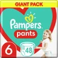 PAMPERS Pants Pants Pants No 6 Giant Pack (15+kg) 48 pièces