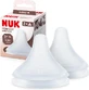 Tétines en silicone NUK Perfect Match Medium Flow pour les 3 mois et plus 2 pièces