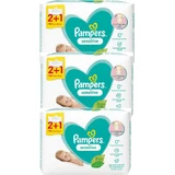 PAMPERS Babydoekjes Gevoelige Babydoekjes 3x52 Stuks (2+1GIFT)