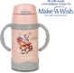 NAVA Roestvrijstalen Thermosfles met Handvatten We Care 300ml Roze (10-113-001)