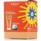 VICHY Dry Touch SPF50 Zonnebrandcrème voor Matte Finish 50ml & Hydraterende Boostercrème Mineral 89 15ml