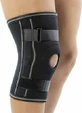 ANATOMIC LINE 3023 Genouillère avec supports métalliques en noir - Noir