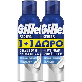 GILLETTE Series Mousse à raser pour peaux sensibles 2 x 200ml