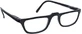 EYELEAD Reading-Presbyopia Glasses Black Red Granular E230 +1.50