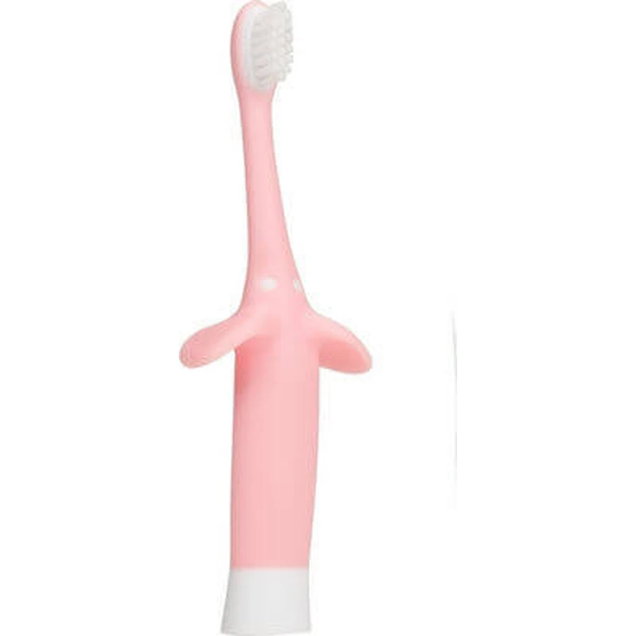 DR BROWN`S Toothbrush Elephant Pink For 0-3 Years HG 013