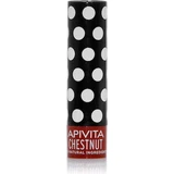 APIVITA Cuidado Labial con Castaño, Tono Chocolate Claro 4.4gr