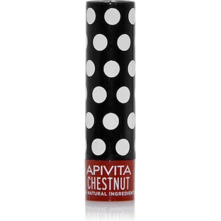 APIVITA Soin des lèvres à la châtaigne, teinte chocolat clair 4.4gr