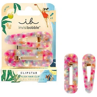 AMBITAS Invisibobble Clipstar Au Solei Dazzling Wave 2 Stück