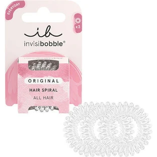 AMBITAS Invisibobble Original Crystal Clear 3 pieces