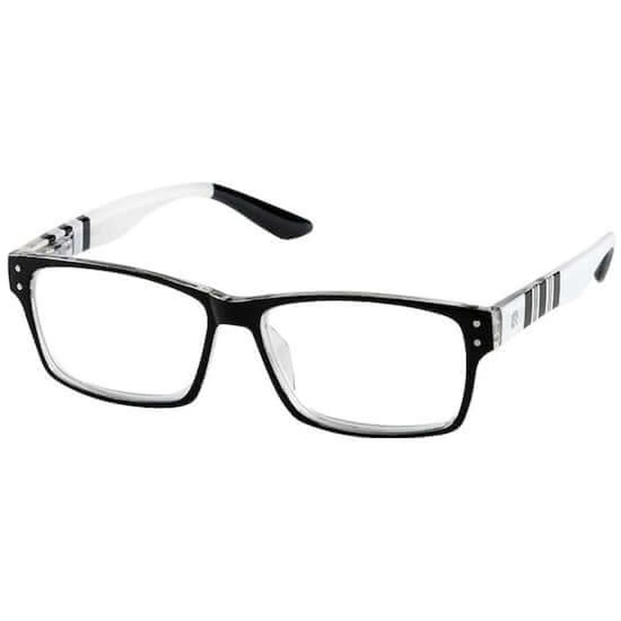 EYELEAD Presbyopia Glasses E261 White-Black Cochineal 0.75