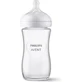 AVENT Natural Response Glazen Fles voor 3-6 maanden, Wit 240ml [SCY933/01]