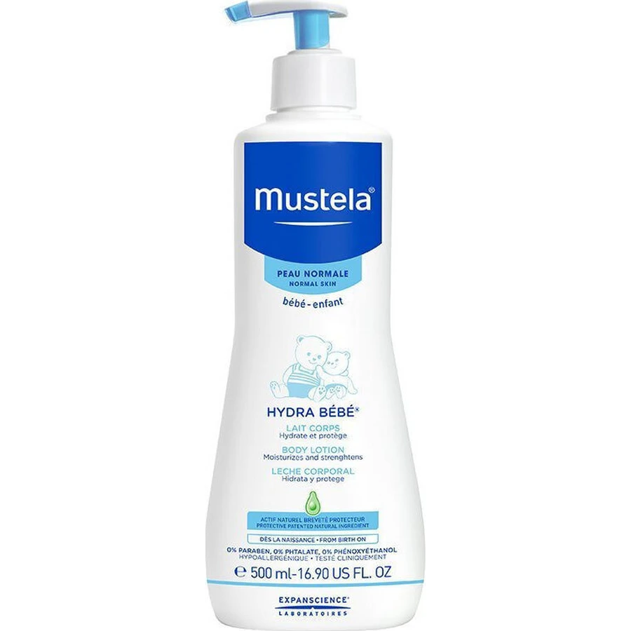 MUSTELA Bebe Hydra Bebe Body Lotion Baby Moisturizing Body Cream 500ml