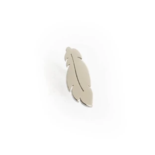 INOPLUS Boucles d'oreilles hypoallergéniques sans nickel Feuilles d'argent 0796