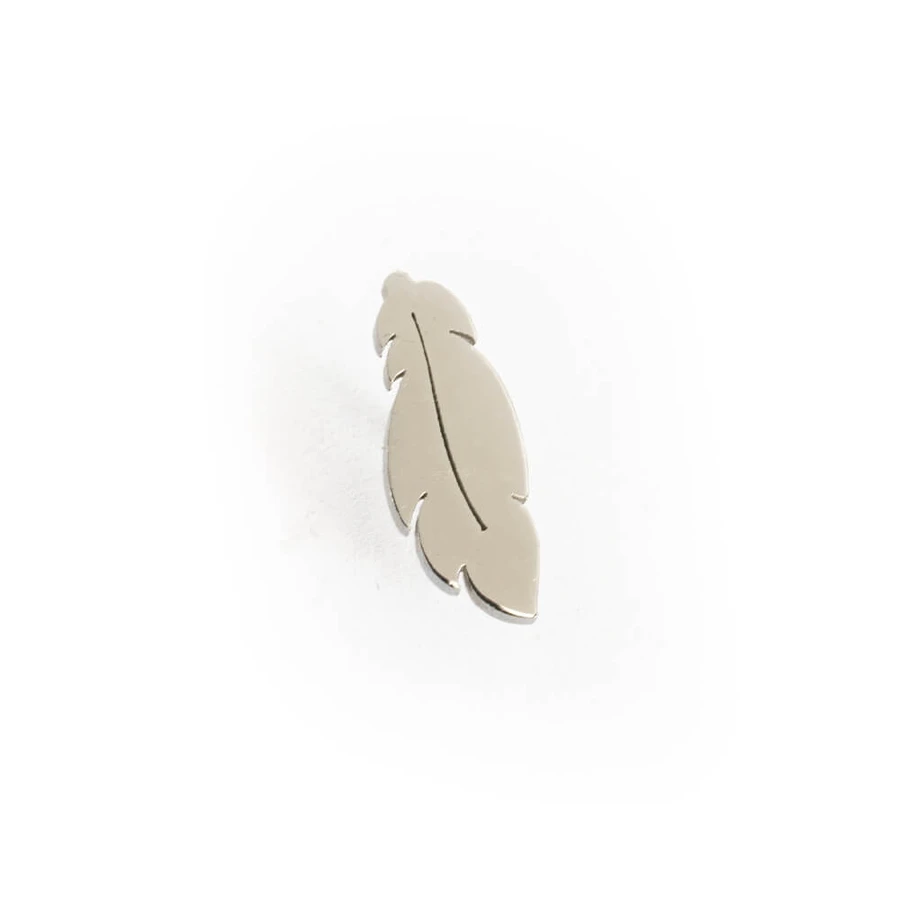INOPLUS Boucles d'oreilles hypoallergéniques sans nickel Feuilles d'argent 0796