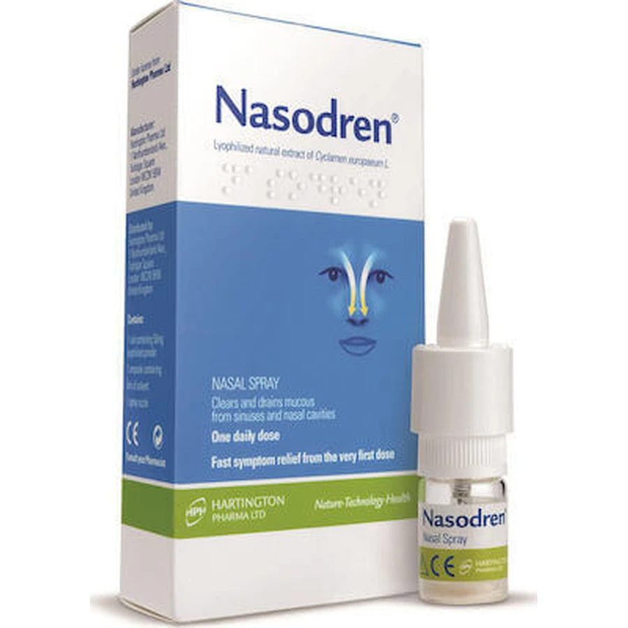 NASODREN Spray Nasal Descongestión y Limpieza Nasal 50mg