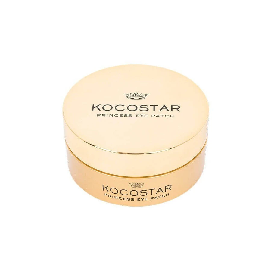 KOCOSTAR Prinzessin Gold Augenpflaster Augenpflaster für Hydratation & Anti-Aging 60 Stück