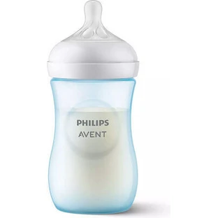 AVENT Natural Response Plastic Bottle for 1+ Months Blue 260ml [SCY903/21]