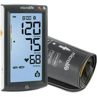 MICROLIFE BP A7 Touch BT AFIB Digitale Brachiale Drukmeter met Atriumfibrillatie Detectie & Bluetooth