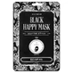 KOCOSTAR Black Happy Mask Mascarilla Facial Limpiadora con Carbón